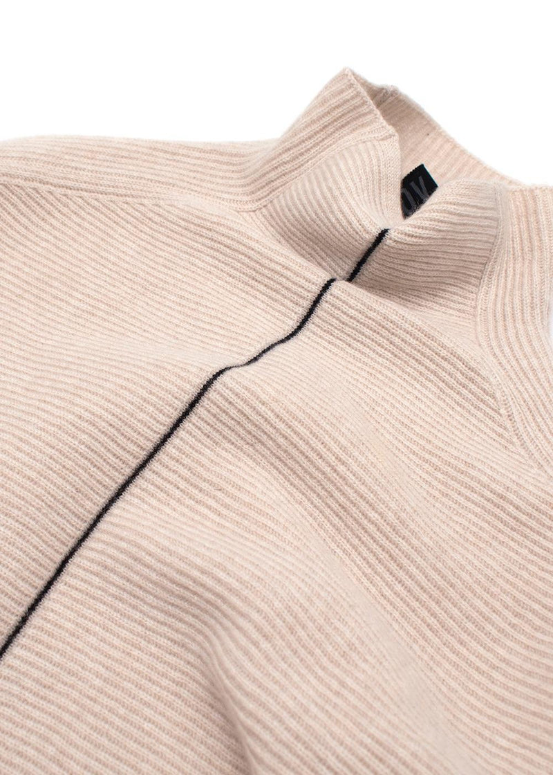 Petar Petrov Beige Cashmere Turtleneck Jumper