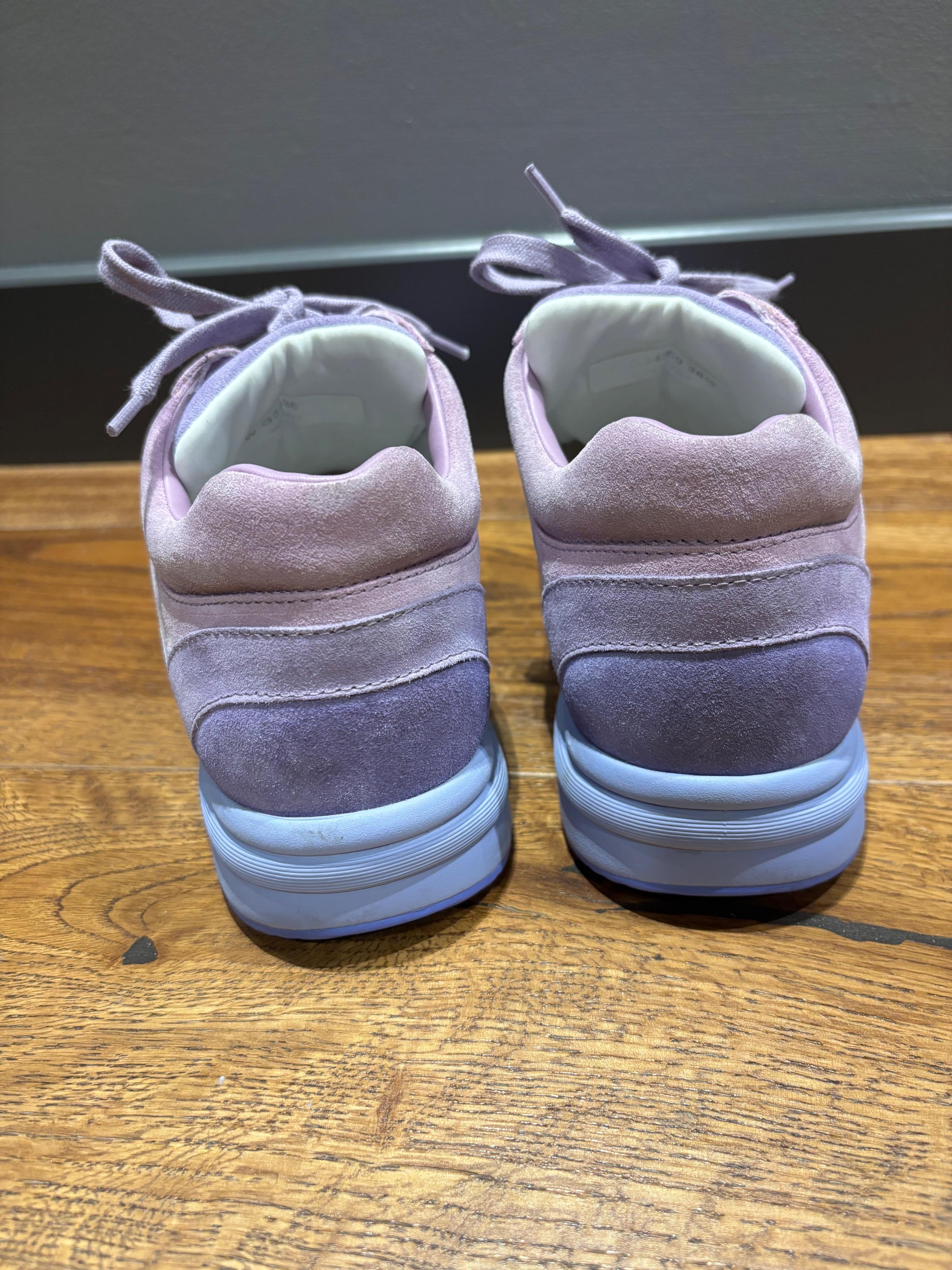Chanel Lilac CC Trainers