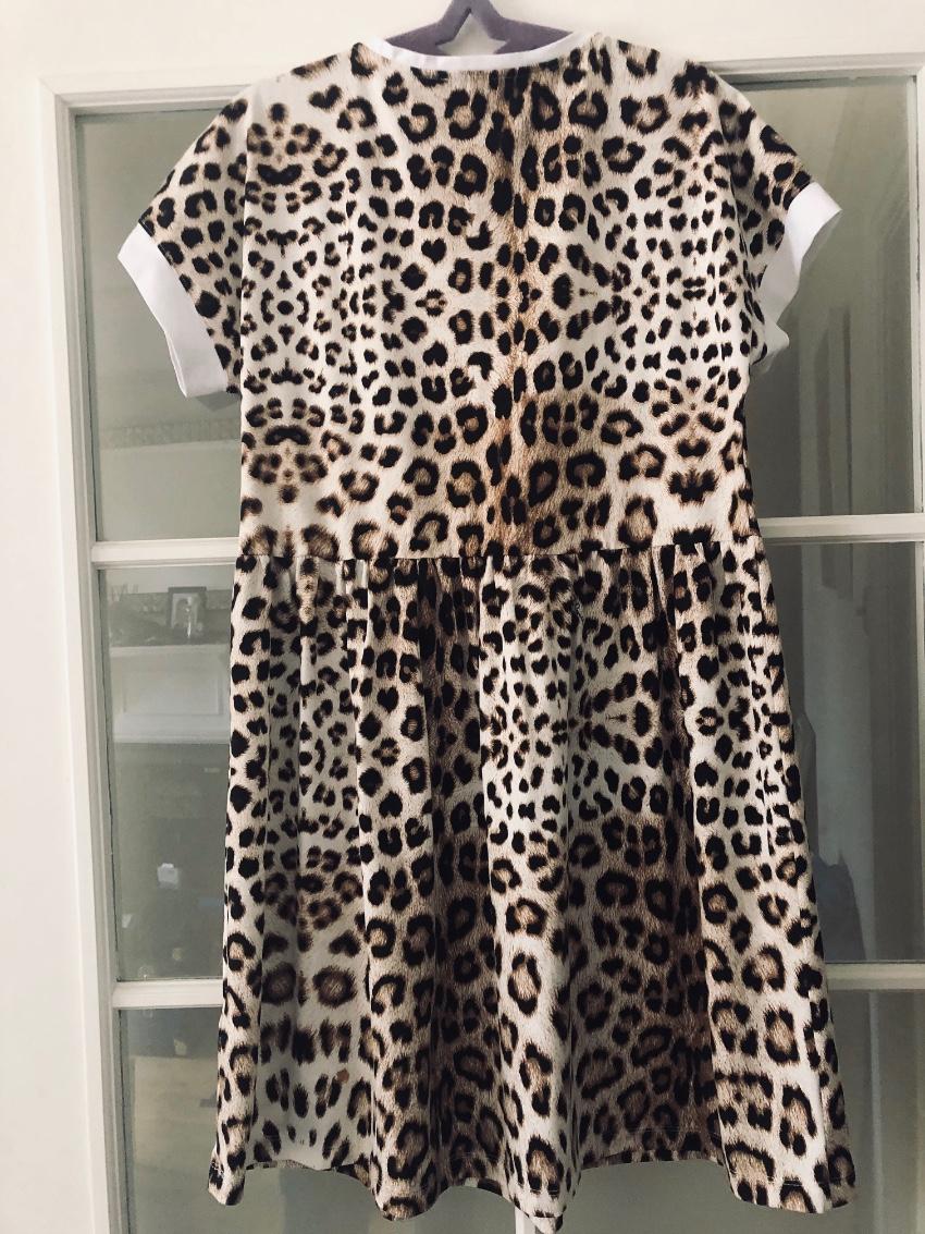 ROBERTO CAVALLI leopard print dress 12 years
