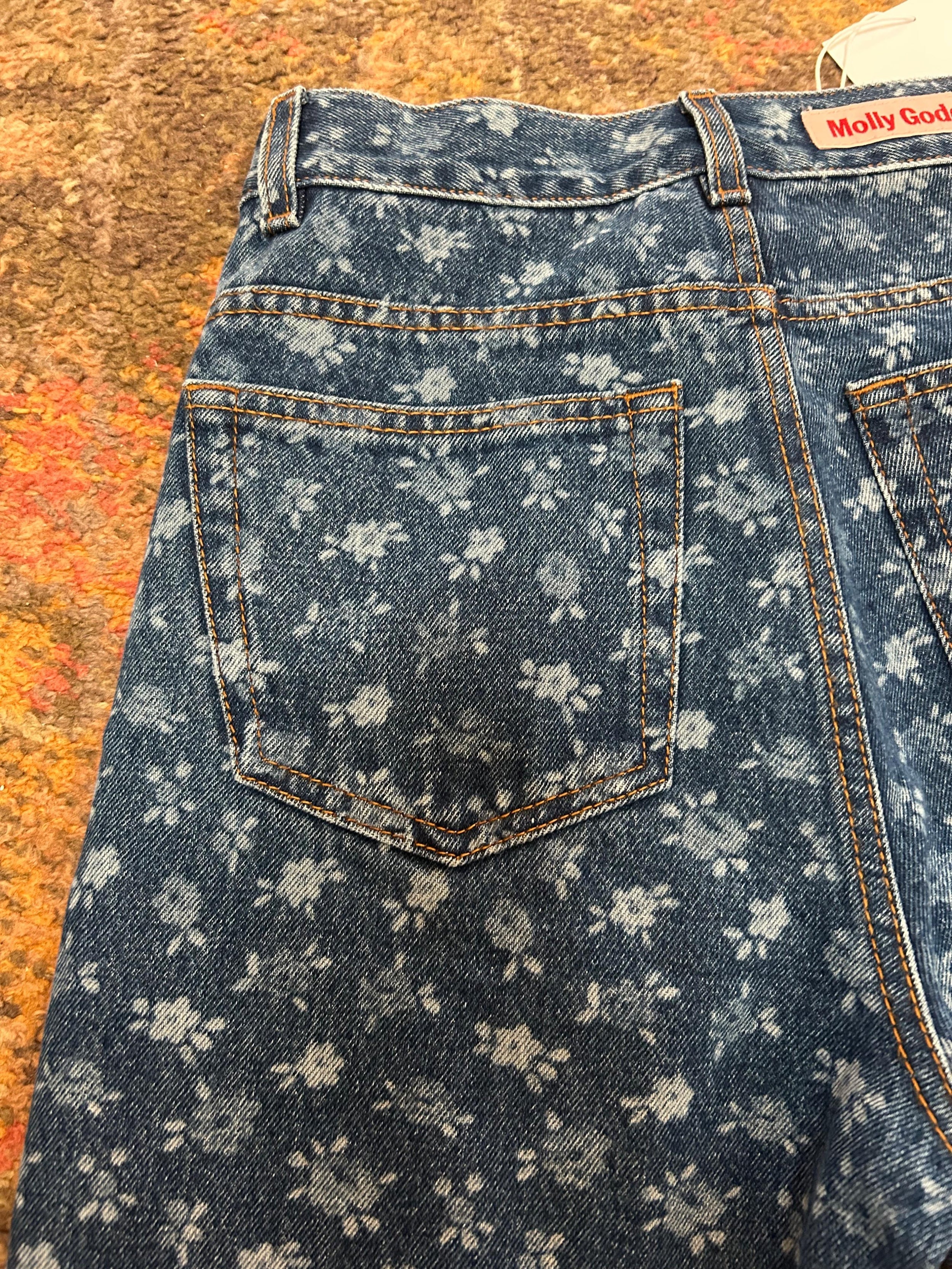 Dorianna Mid-Rise Straight-Leg Jeans