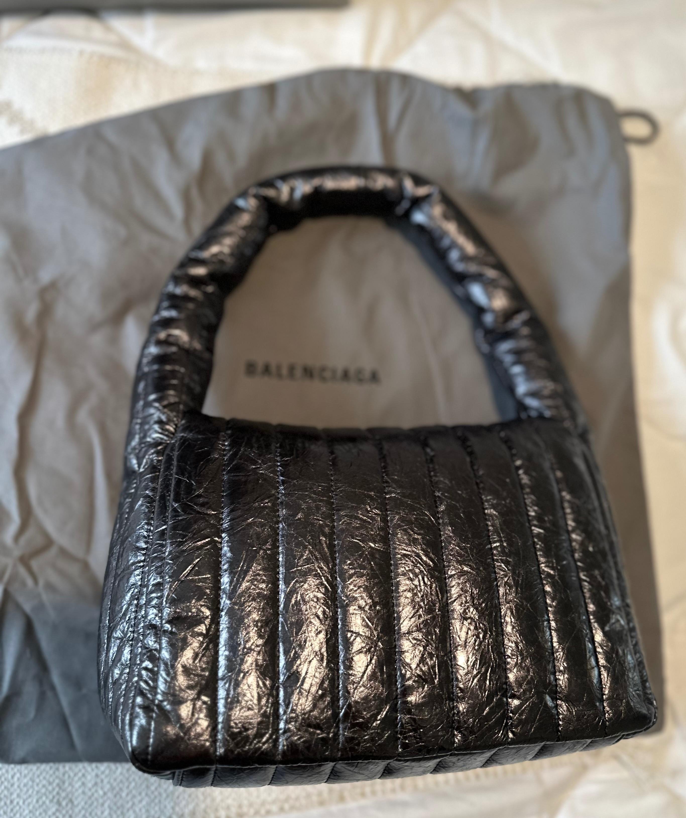 Balenciaga Silver Monaco Bag