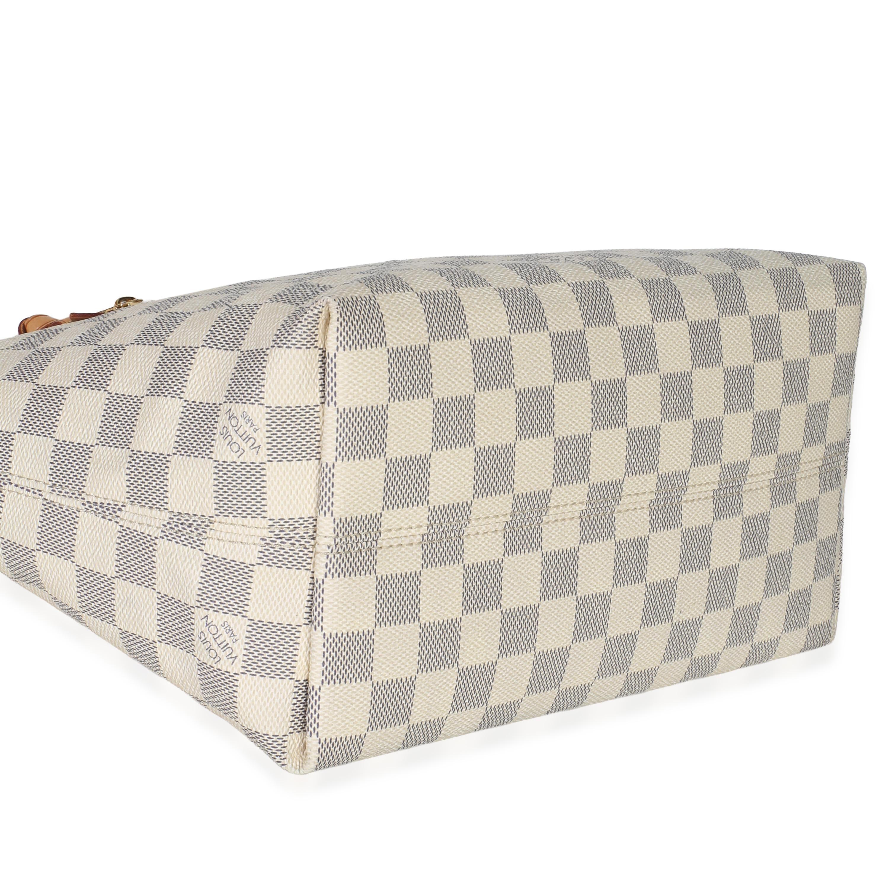 Louis Vuitton Coated Canvas Damier Azur  Iena PM