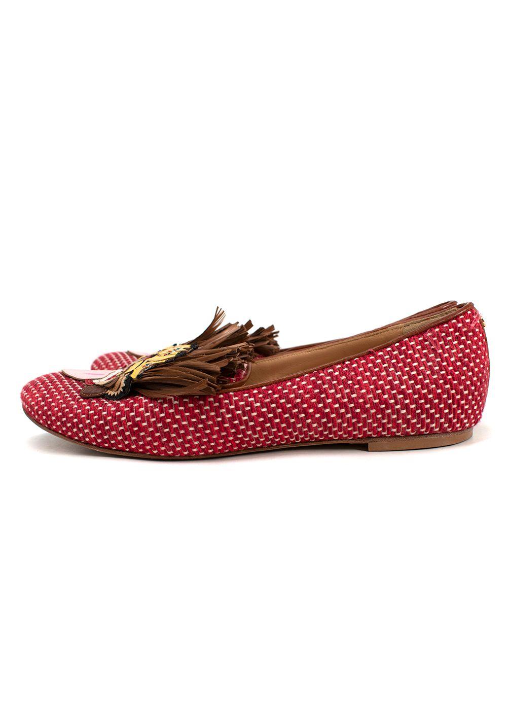 DSquared2 Tribal Tiki Ballerina Flats