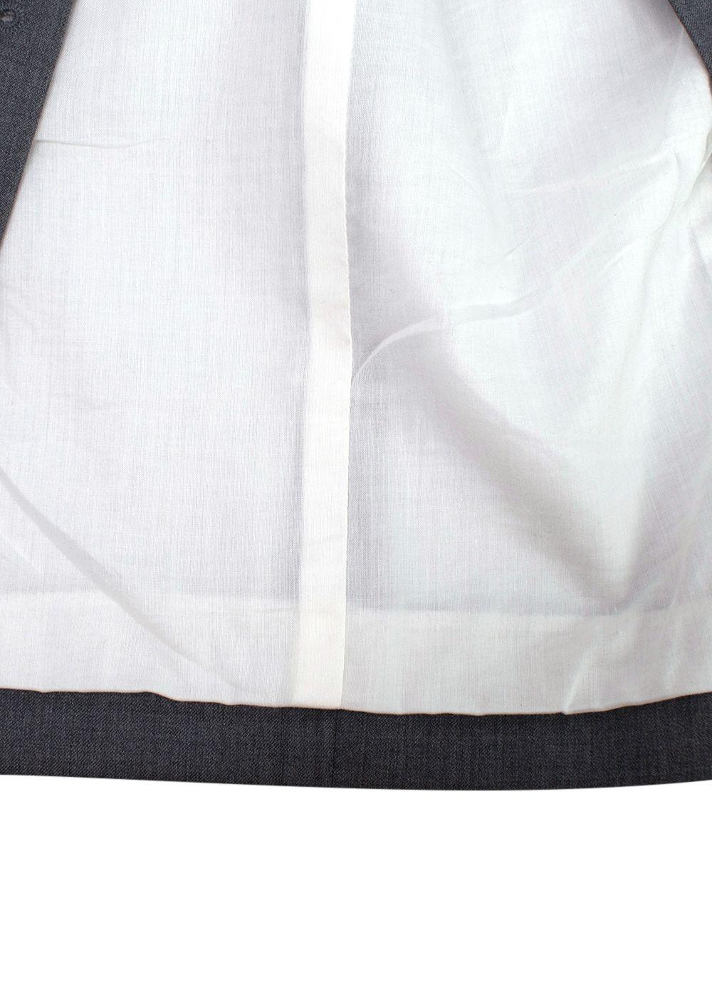 Maria McManus Grey Double Breasted Blazer