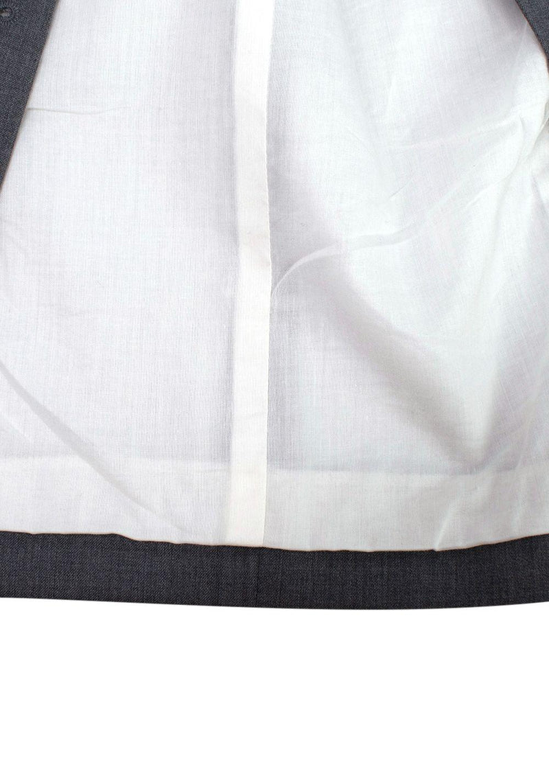 Maria McManus Grey Double Breasted Blazer