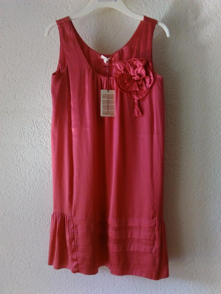 P.A.R.O.S.H Pink Dress Silk