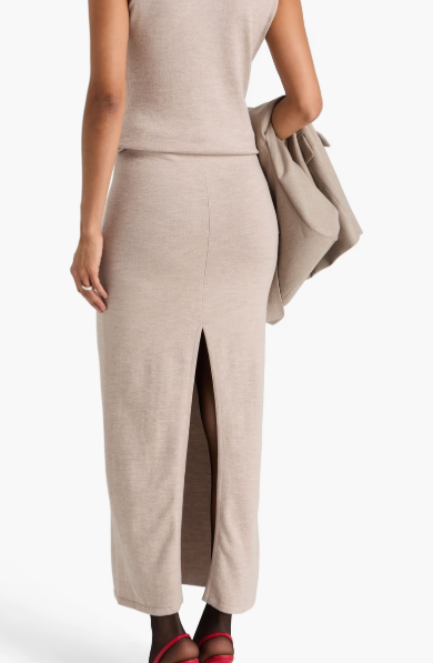 Magda Butrym Maxi SkirtCashmere Blend