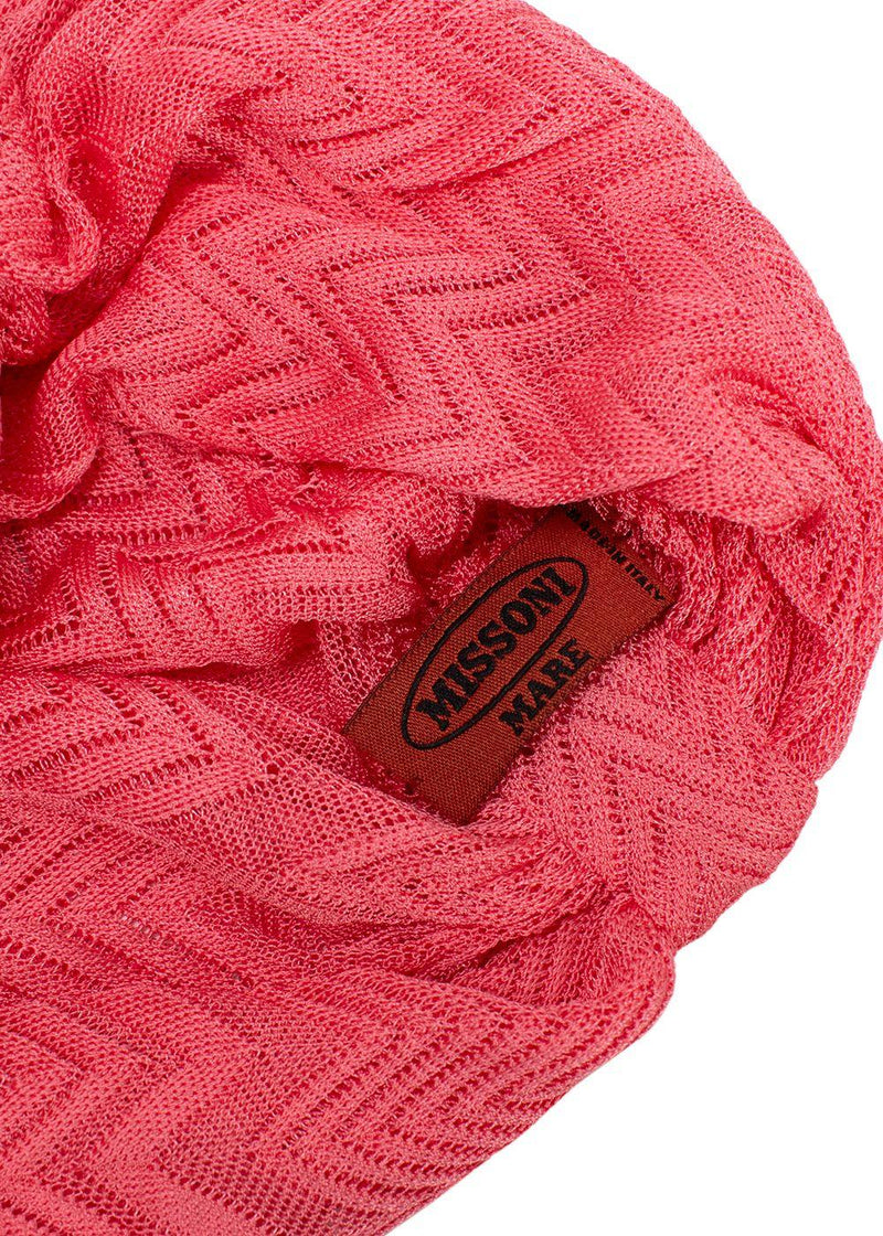 Missoni Coral Knit Turban