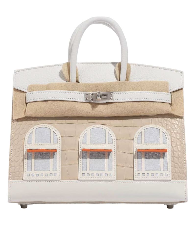 Hermes Limited Edition Birkin 20 Faubourg Sellier Sous La Neige