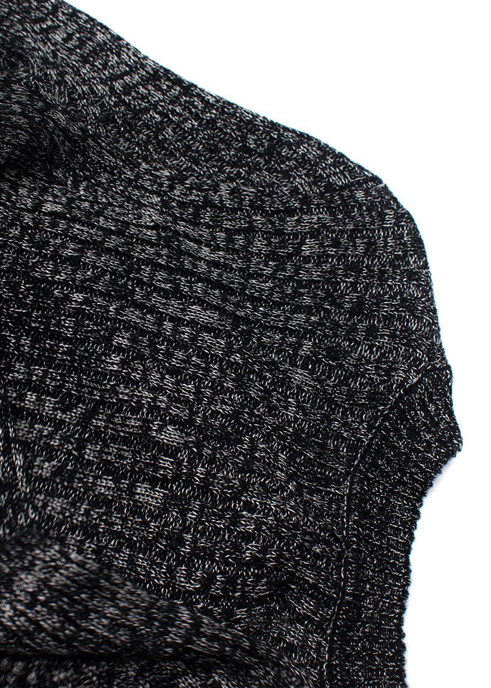 Isabel Marant Monochrome 'Dakota' Knit Midi Dress