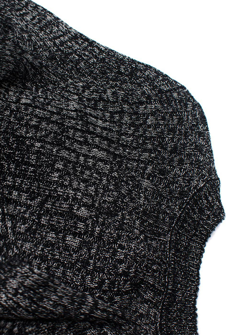 Isabel Marant Monochrome 'Dakota' Knit Midi Dress