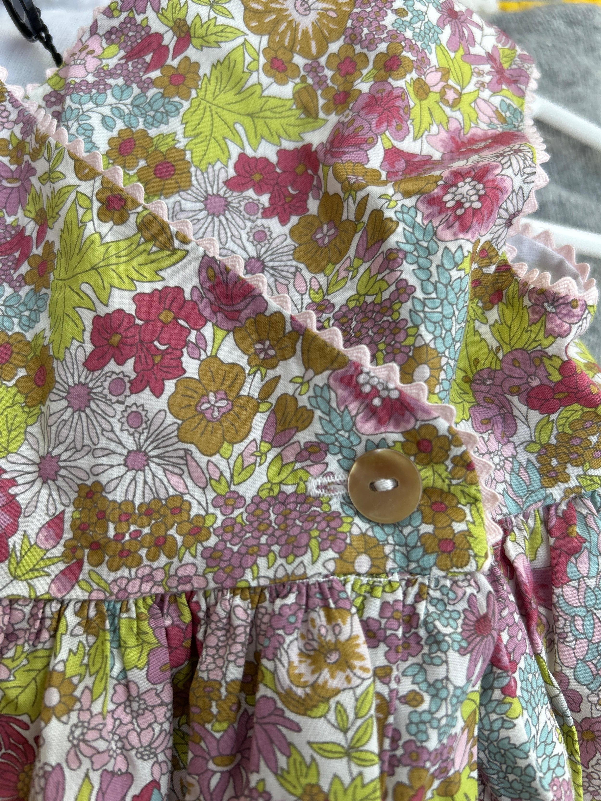 Oscar De La Renta  Floral Dress 18m -24m