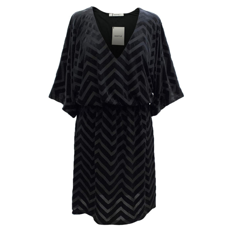 Gestuz Black Velvet Dress