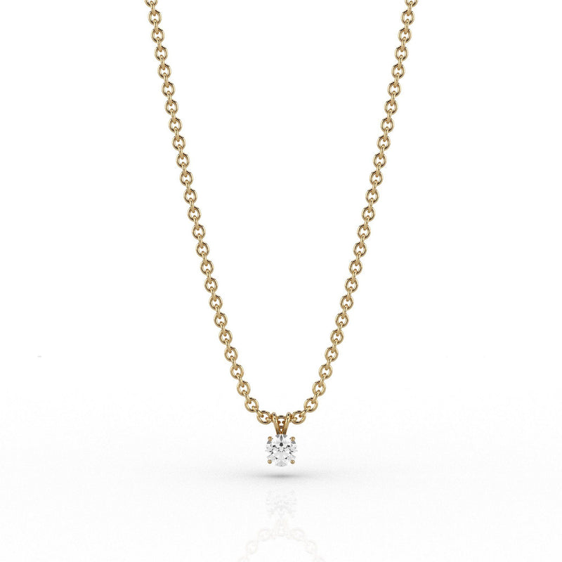 Sky Diamonds Luna 0.13ct Pendant in 9ct Yellow Gold