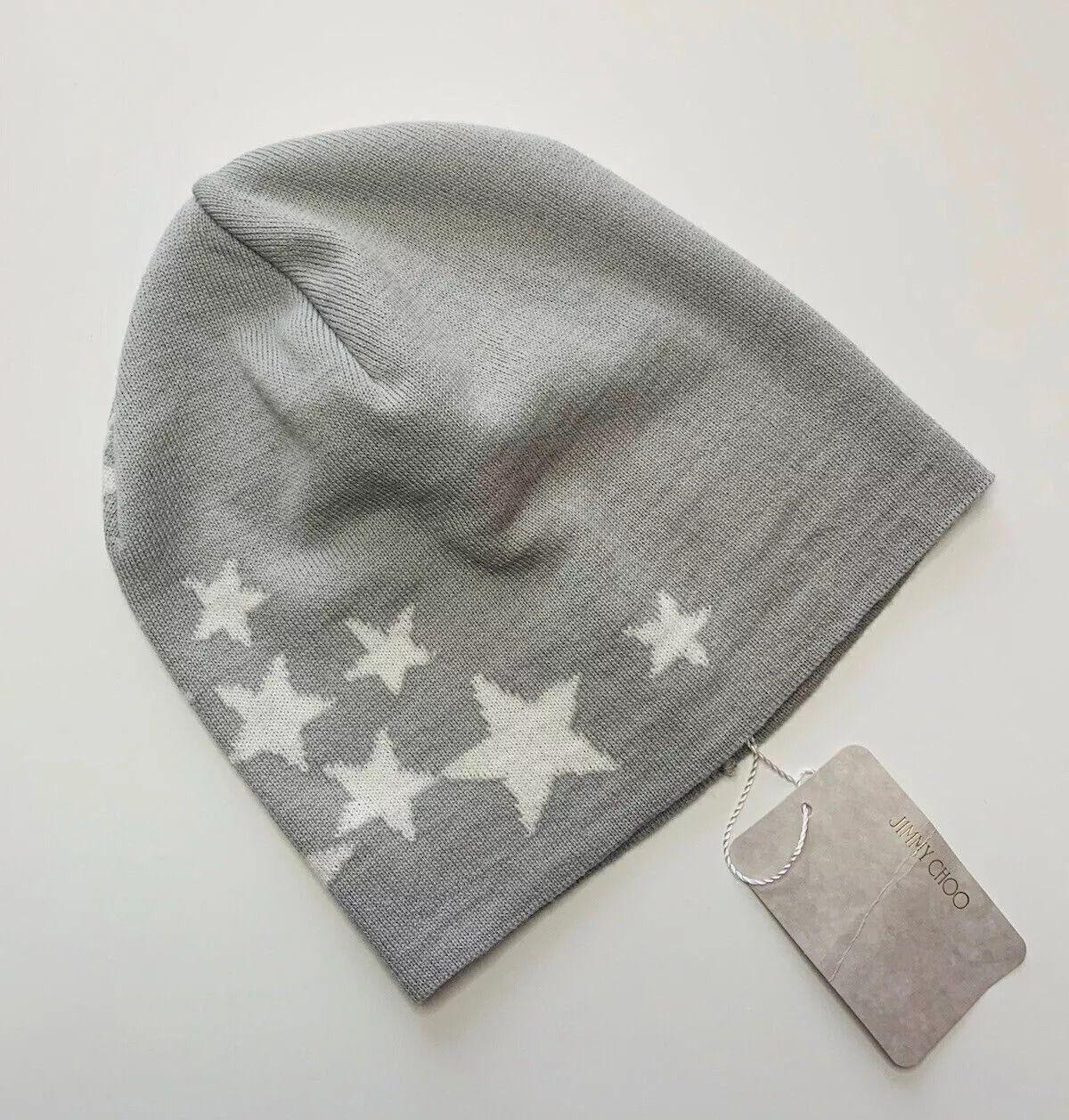 Jimmy Choo Grey Beanie Hat