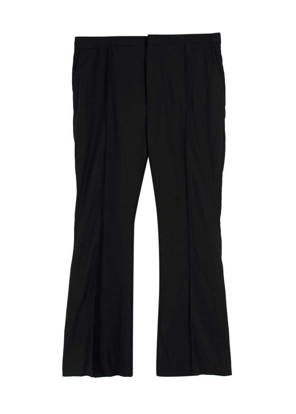 Marni Black Wool Suit Trousers