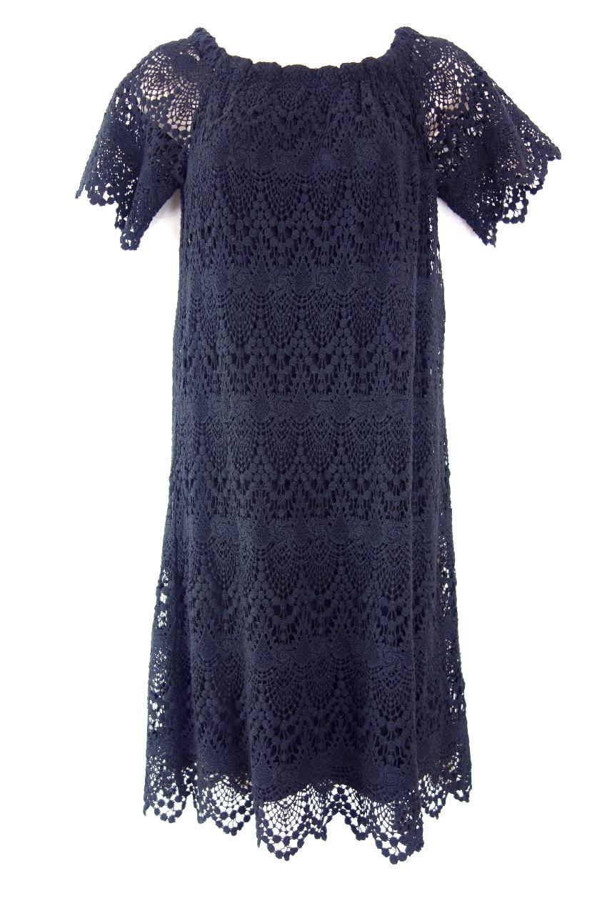 Velvet by Graham & Spencer Gustina Lace Black Dress