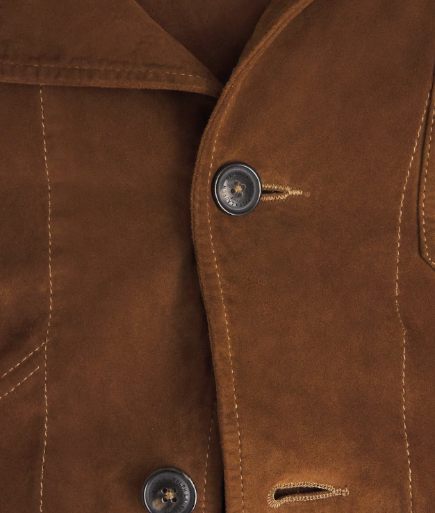 Polo Ralph Lauren Suede Unstructured Blazer