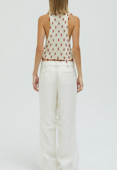 Christopher Esber Iconica Silk Wide-Leg Pants