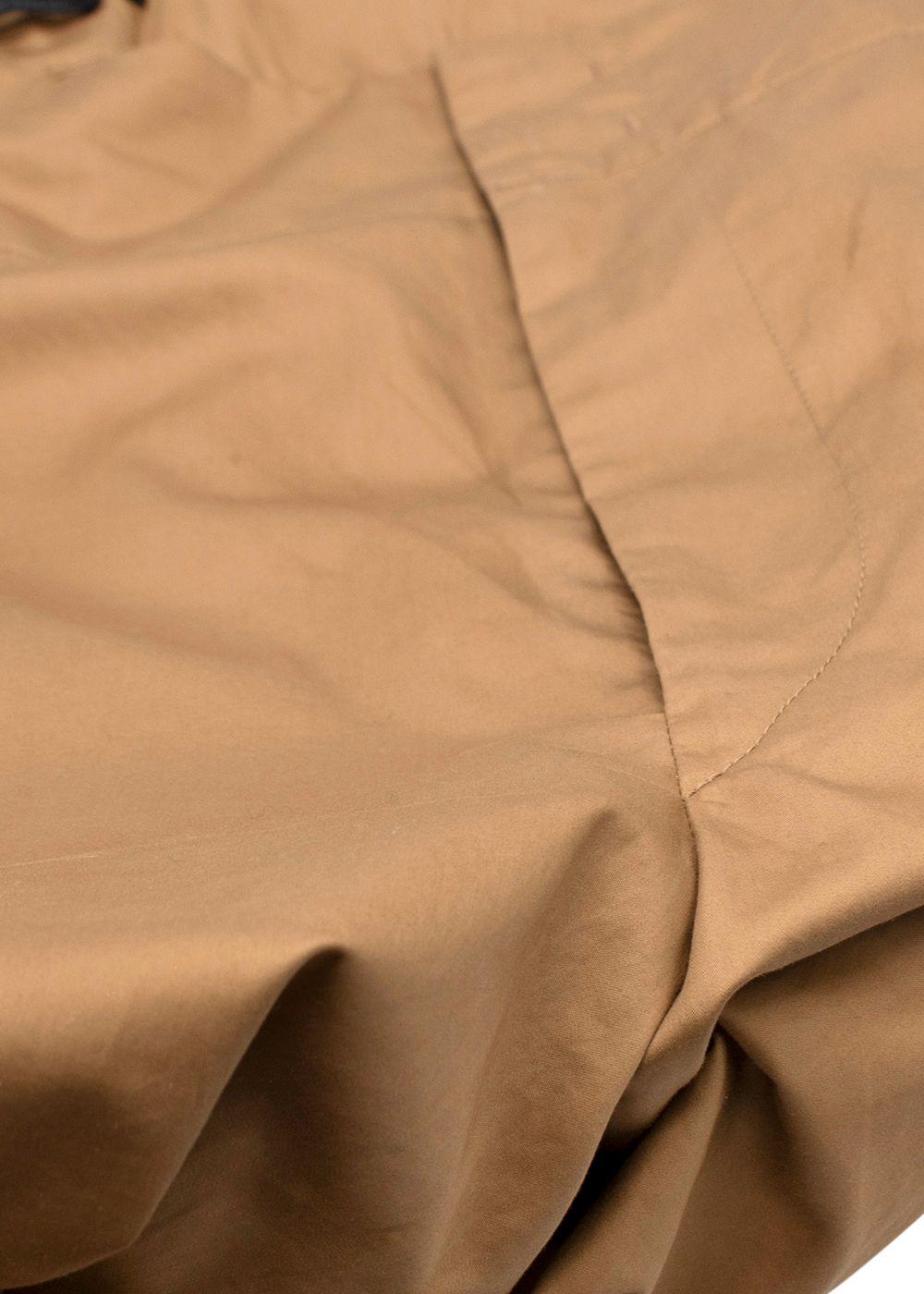 Isabel Marant Tan 'Nestoe' Cotton Trousers