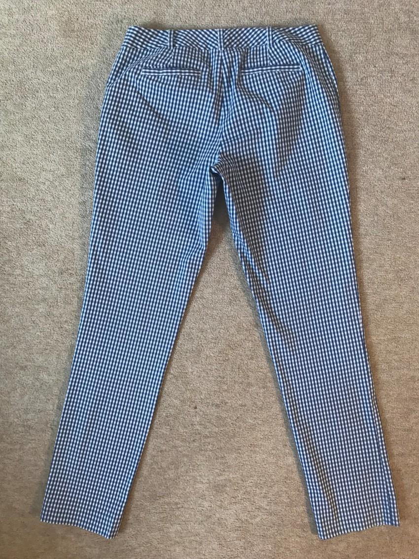 Michael Michael Kors Gingham Wellesley ankle fit pants