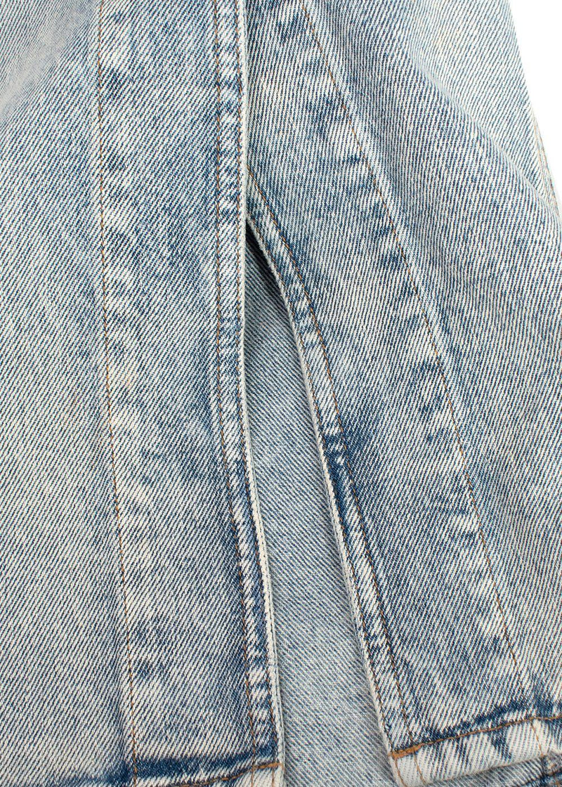 Isabel Marrant Etoile Vandy Washed Denim Midi Skirt