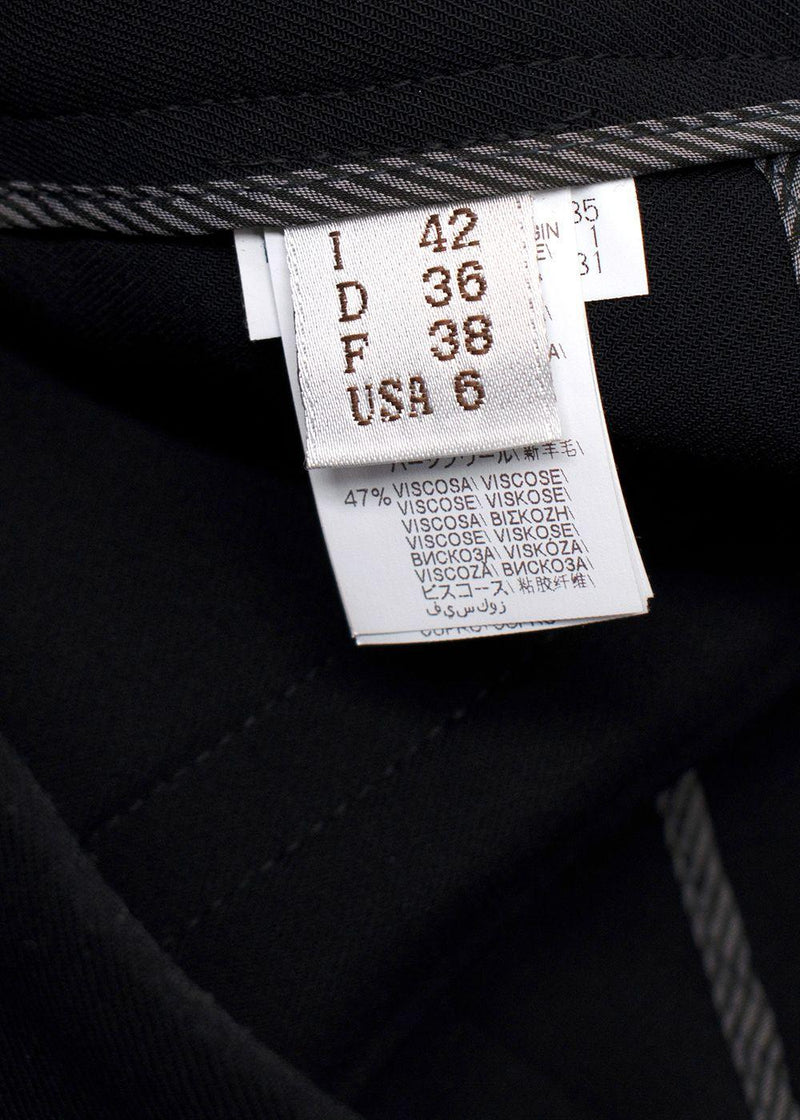 Brunello Cucinelli Tailored Black Trousers