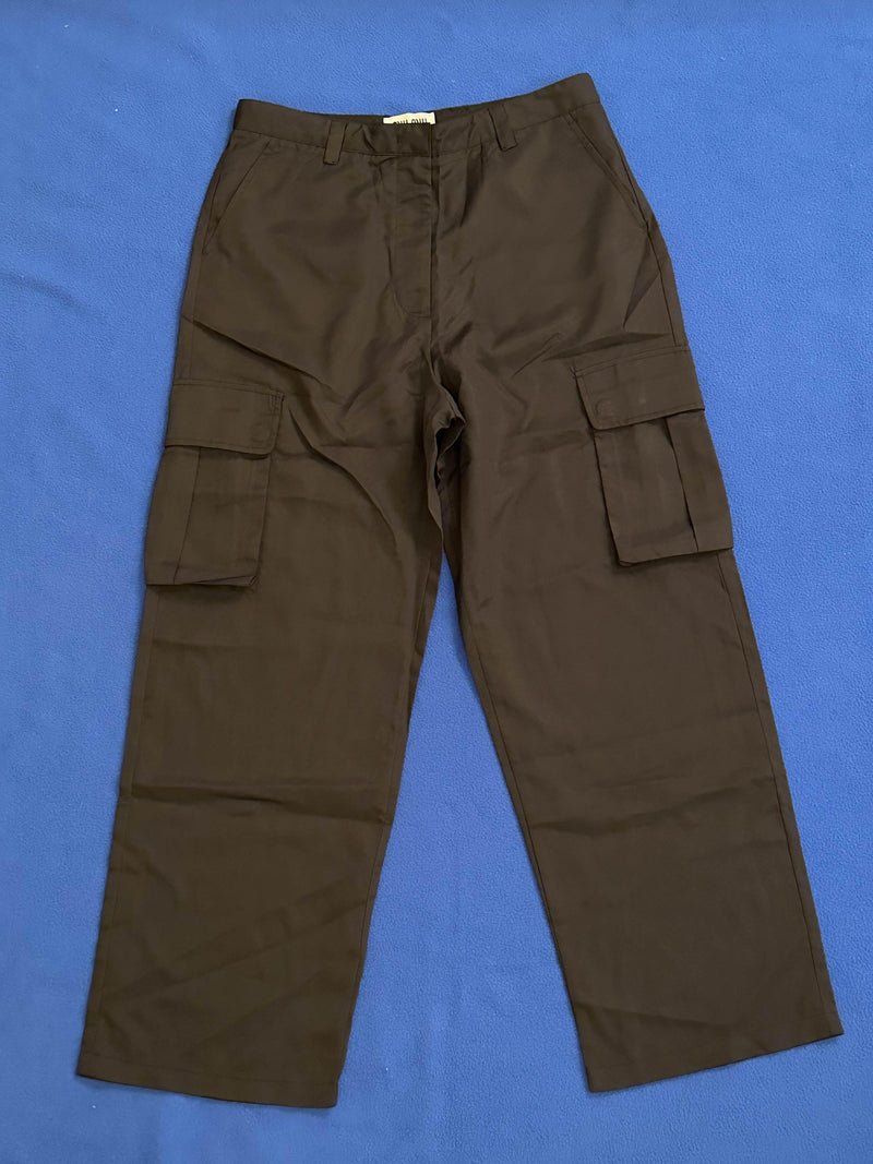 Miu Miu Black Cargo Pants