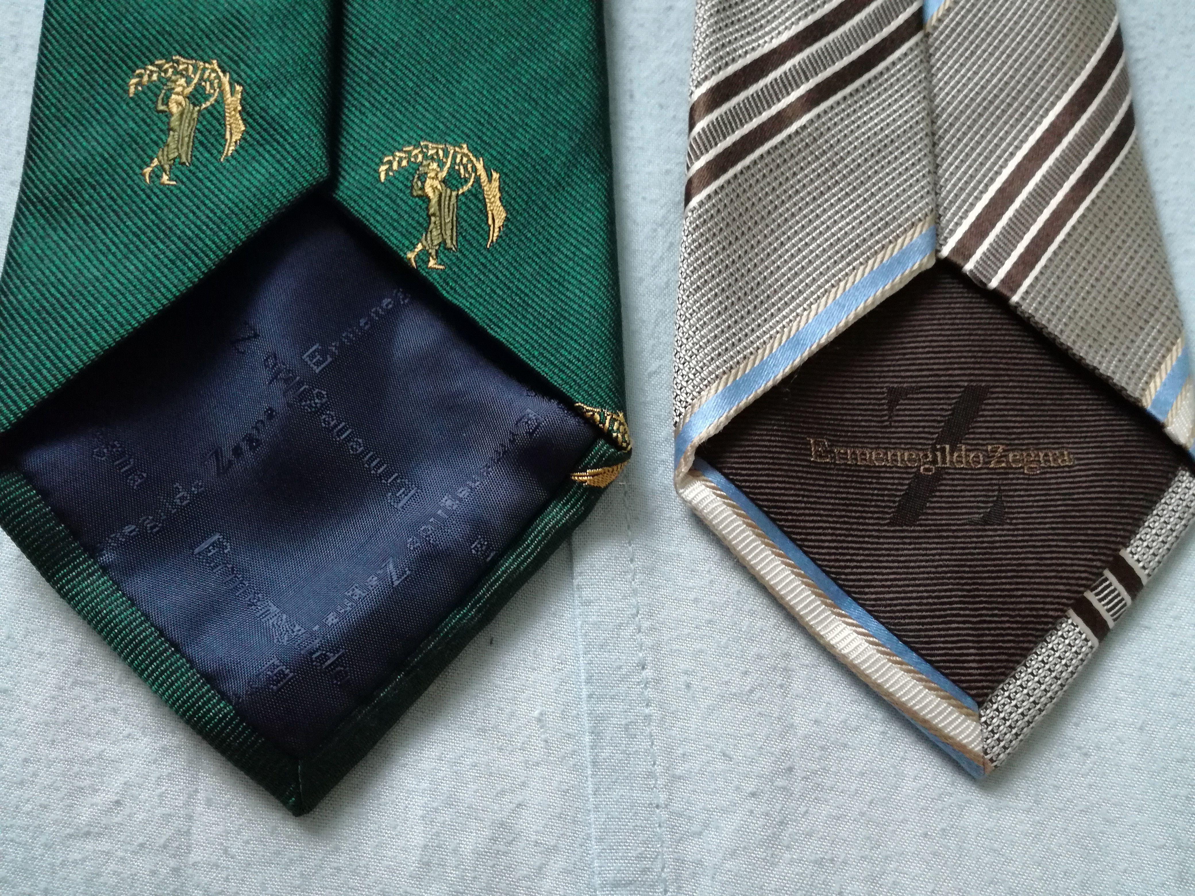 Ermenegildo Zegna - 2 Silk Neck Ties