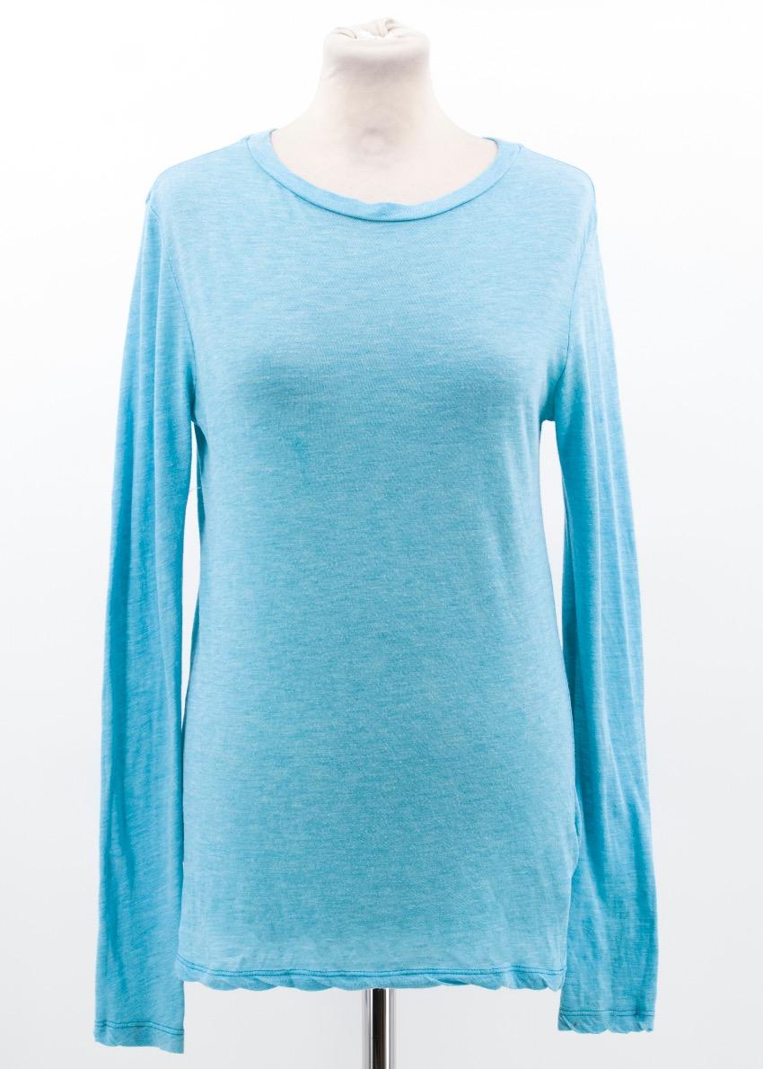 Clu Blue Long Sleeve Top