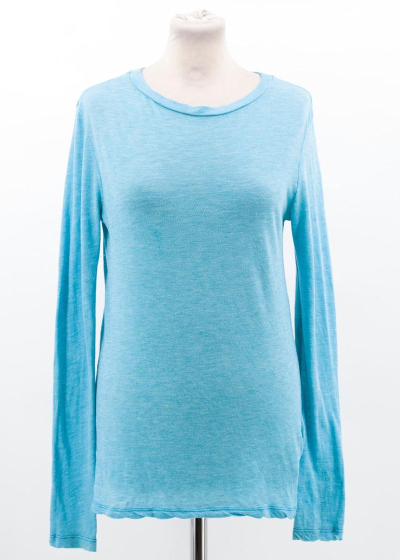 Clu Blue Long Sleeve Top