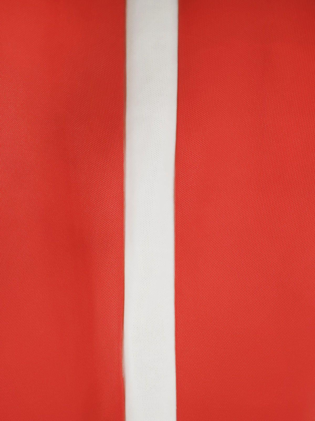 Moncler Red Double Jersey Wide Leg Trousers