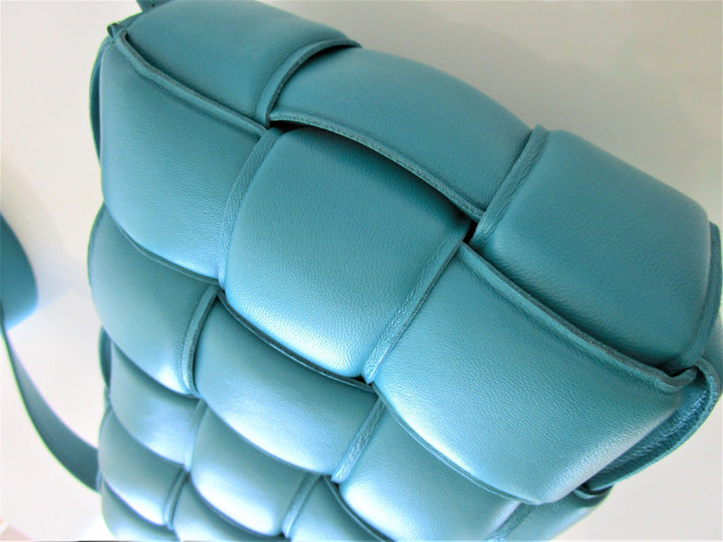 Cassette Small Padded Intrecciato Shoulder Bag