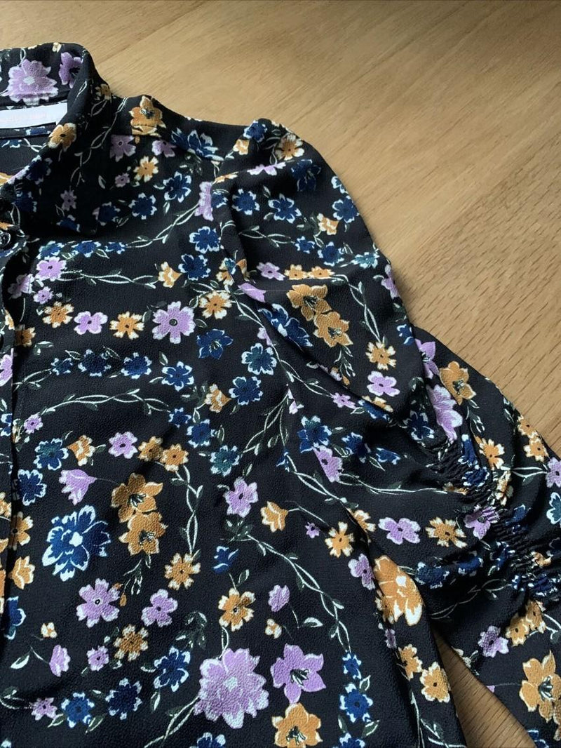 See by Chloe floral print puff sleeve blouse