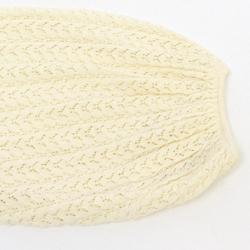 Catherine Malandrino Cream Fine Crochet Jumper