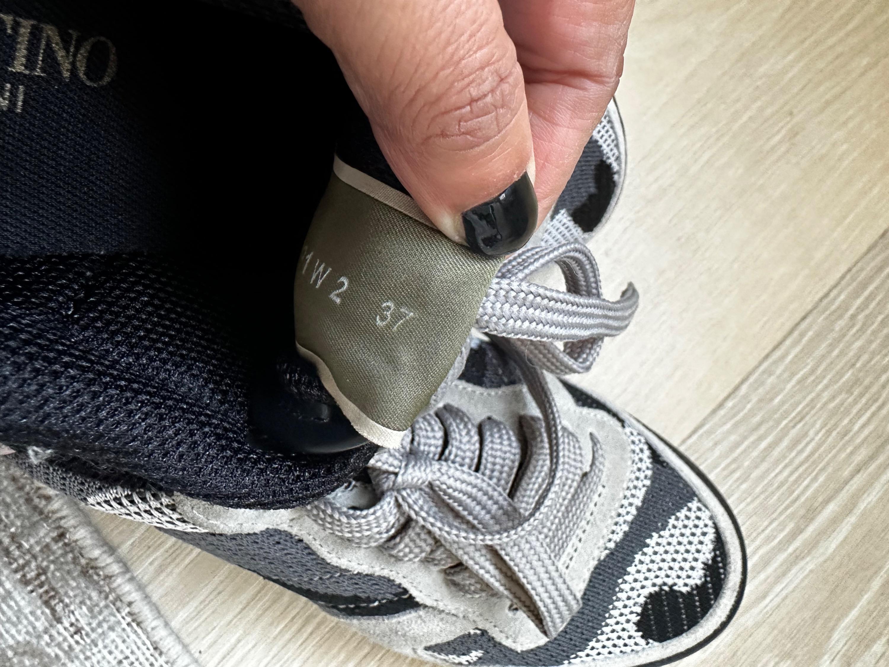Camouflage Mesh Rockrunner Sneakers