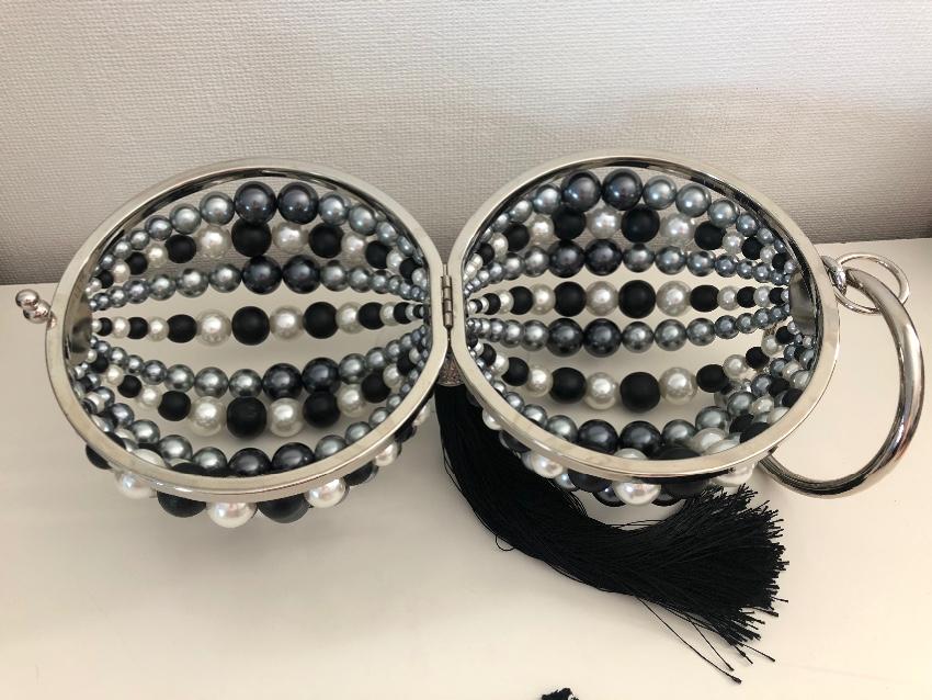 Peter Pilotto x Rosantica Tasseled Beaded Clutch
