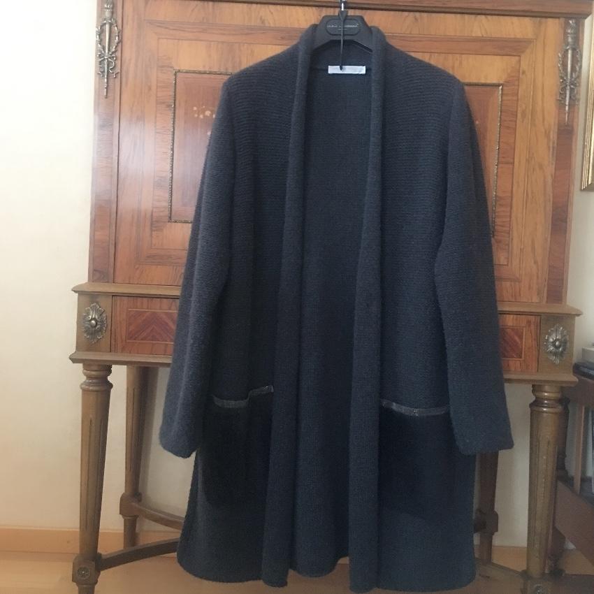 Fabiana Filippi cashmere-shearling coat