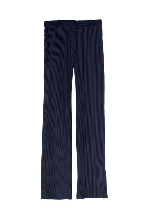 Acne Studios Navy Straight Leg Corduroy Trousers