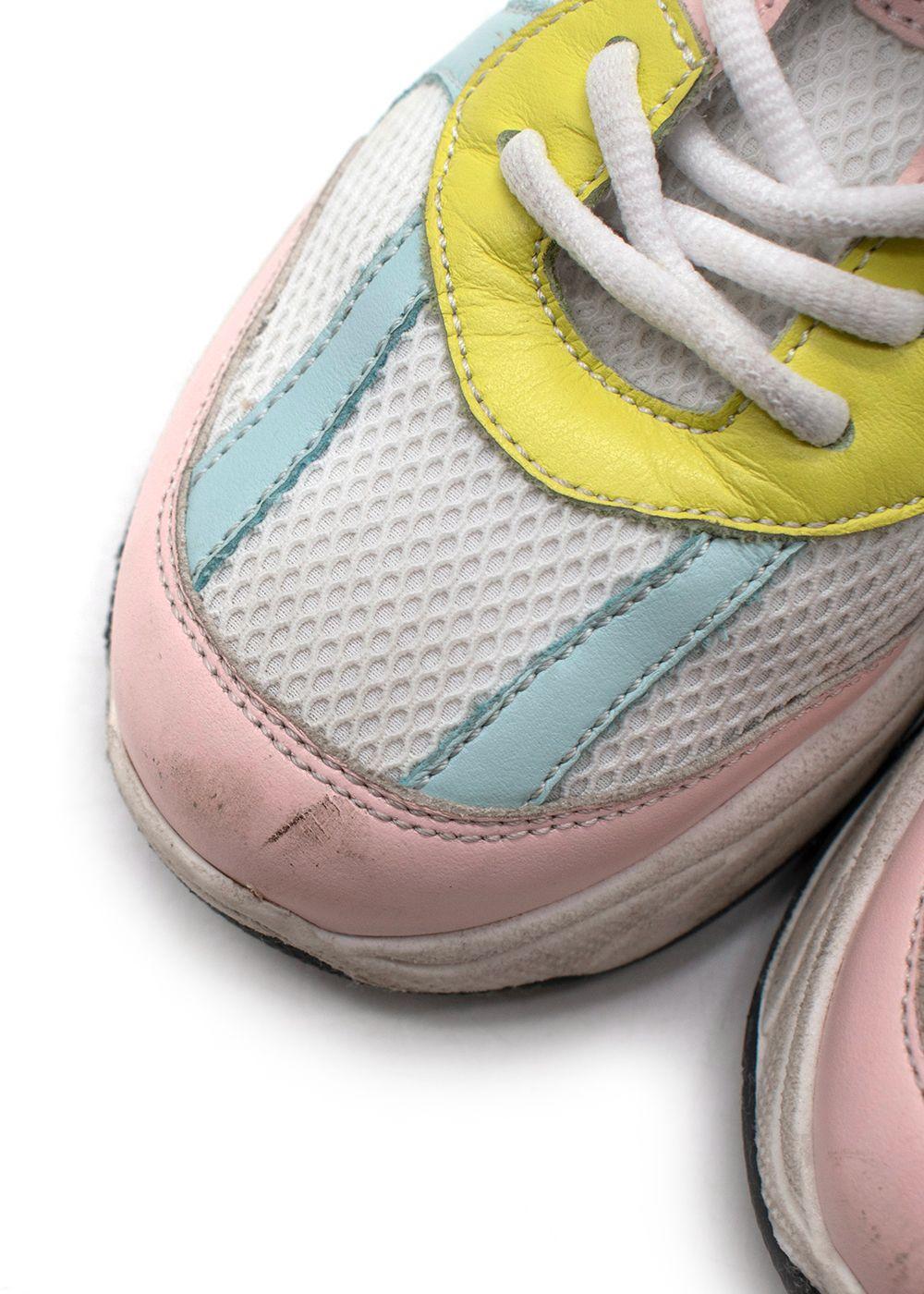 Dior Kids' Multicoloured Low Top Mesh Sneakers
