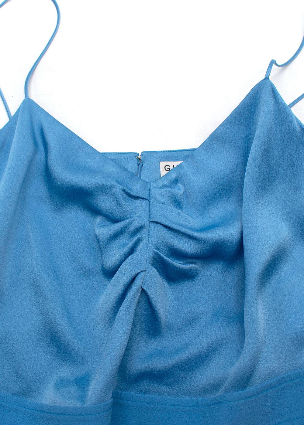 Givenchy Blue Strap Midi Dress