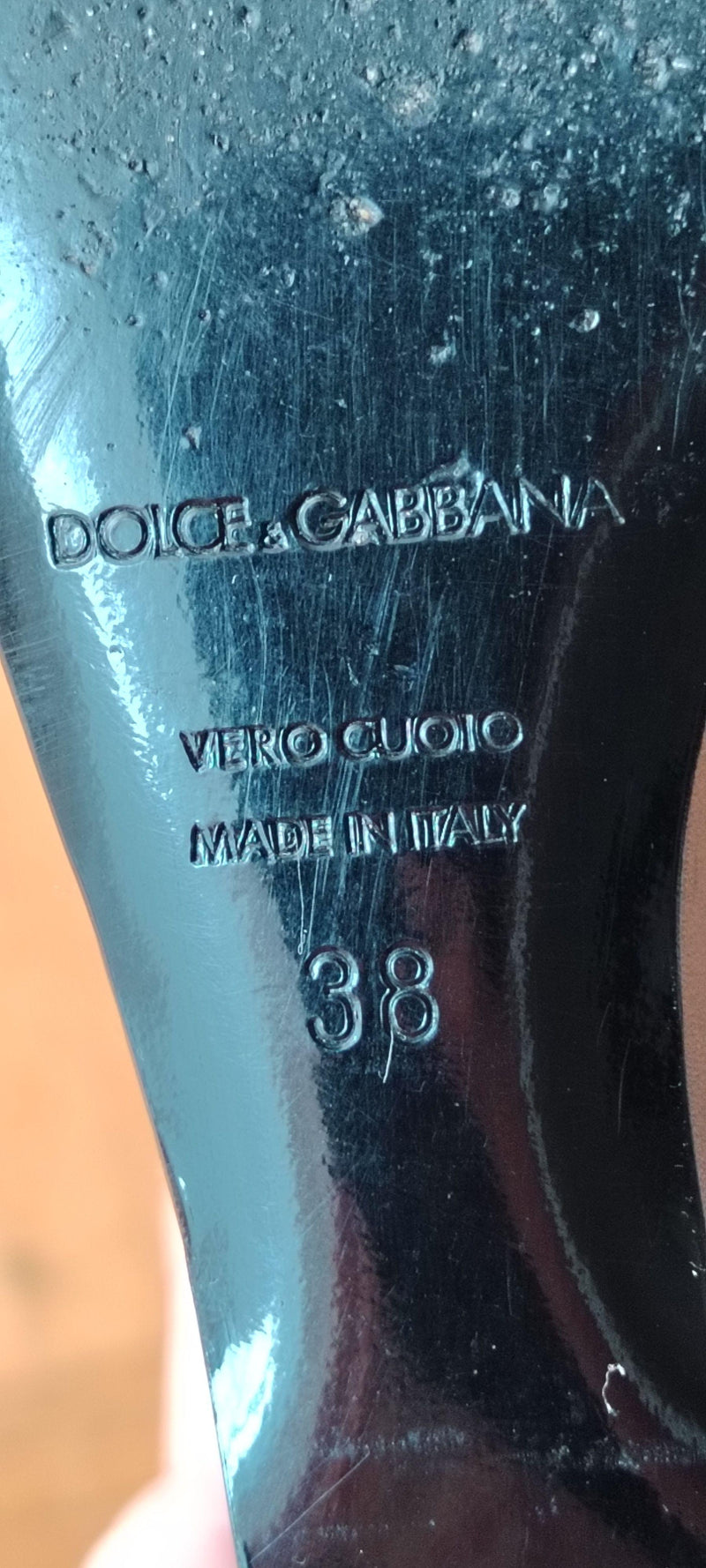 Dolce & Gabbana Tall Wedge Boots
