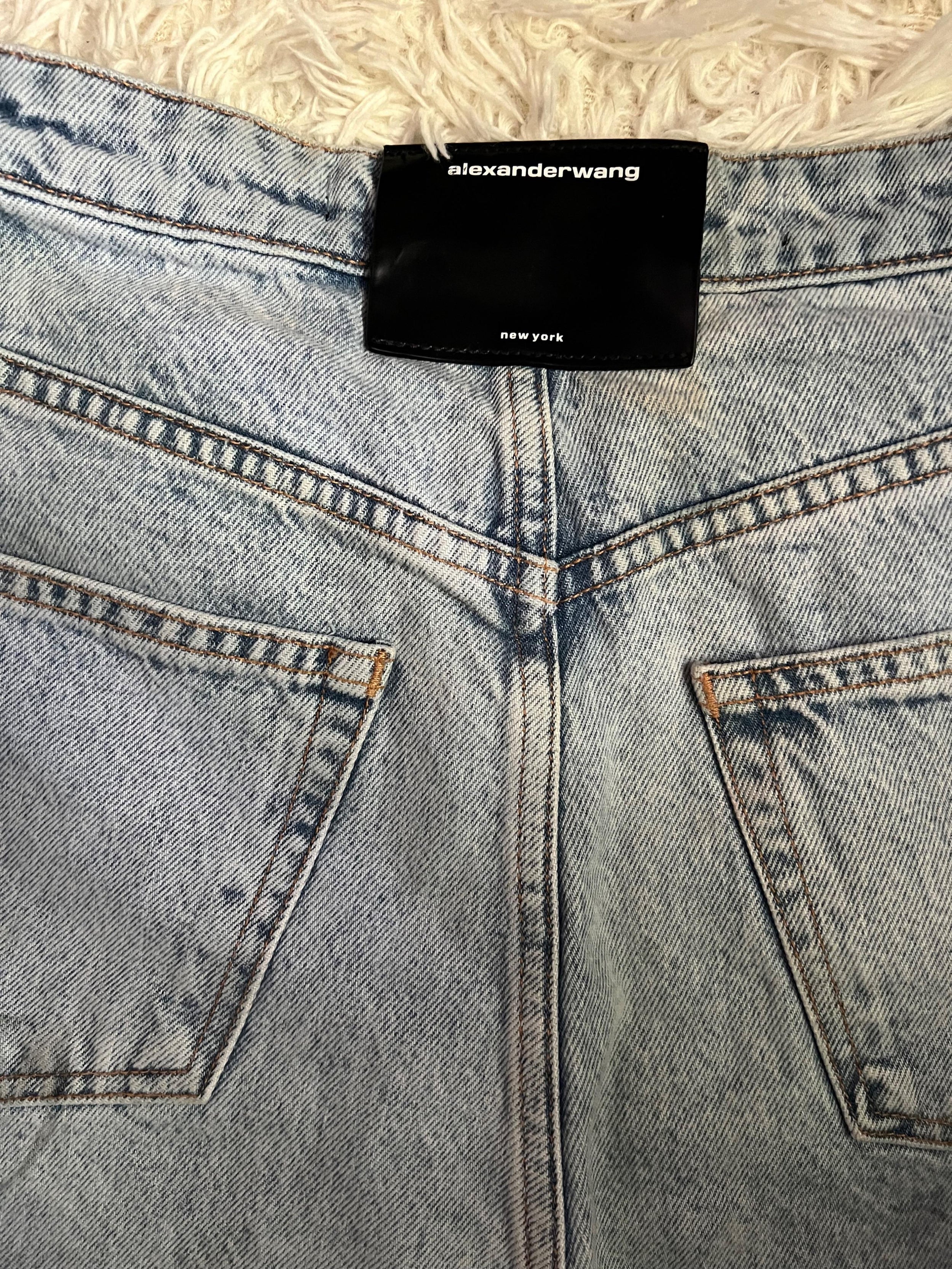 Denim Bite Flip Shorts