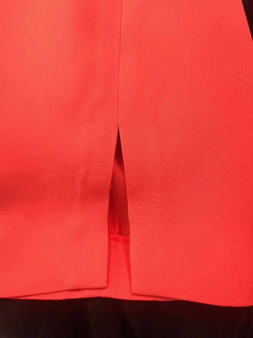 Joseph red silk trousers