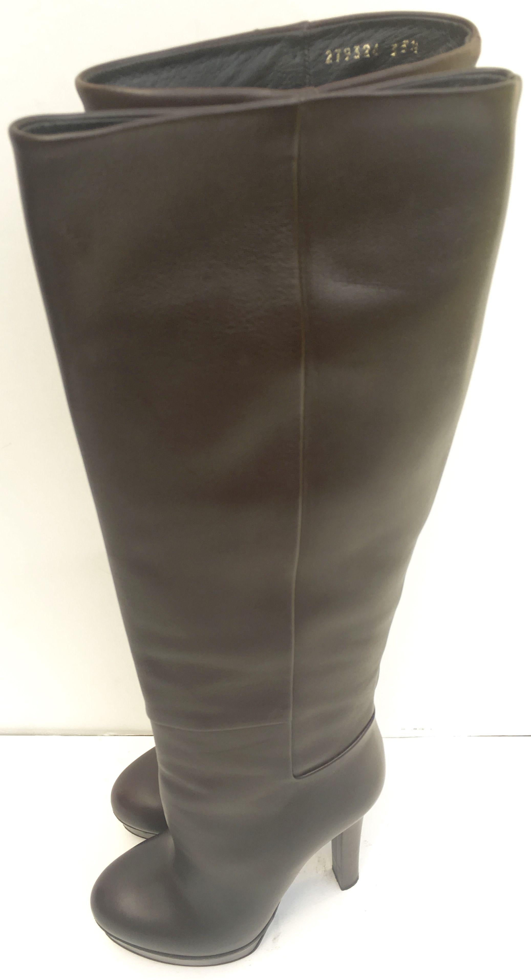 Gucci heeled long boots