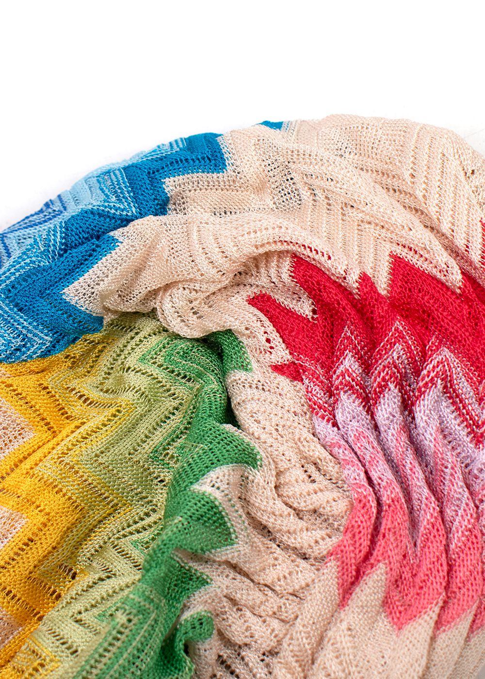 Missoni Multicoloured Knit Turban