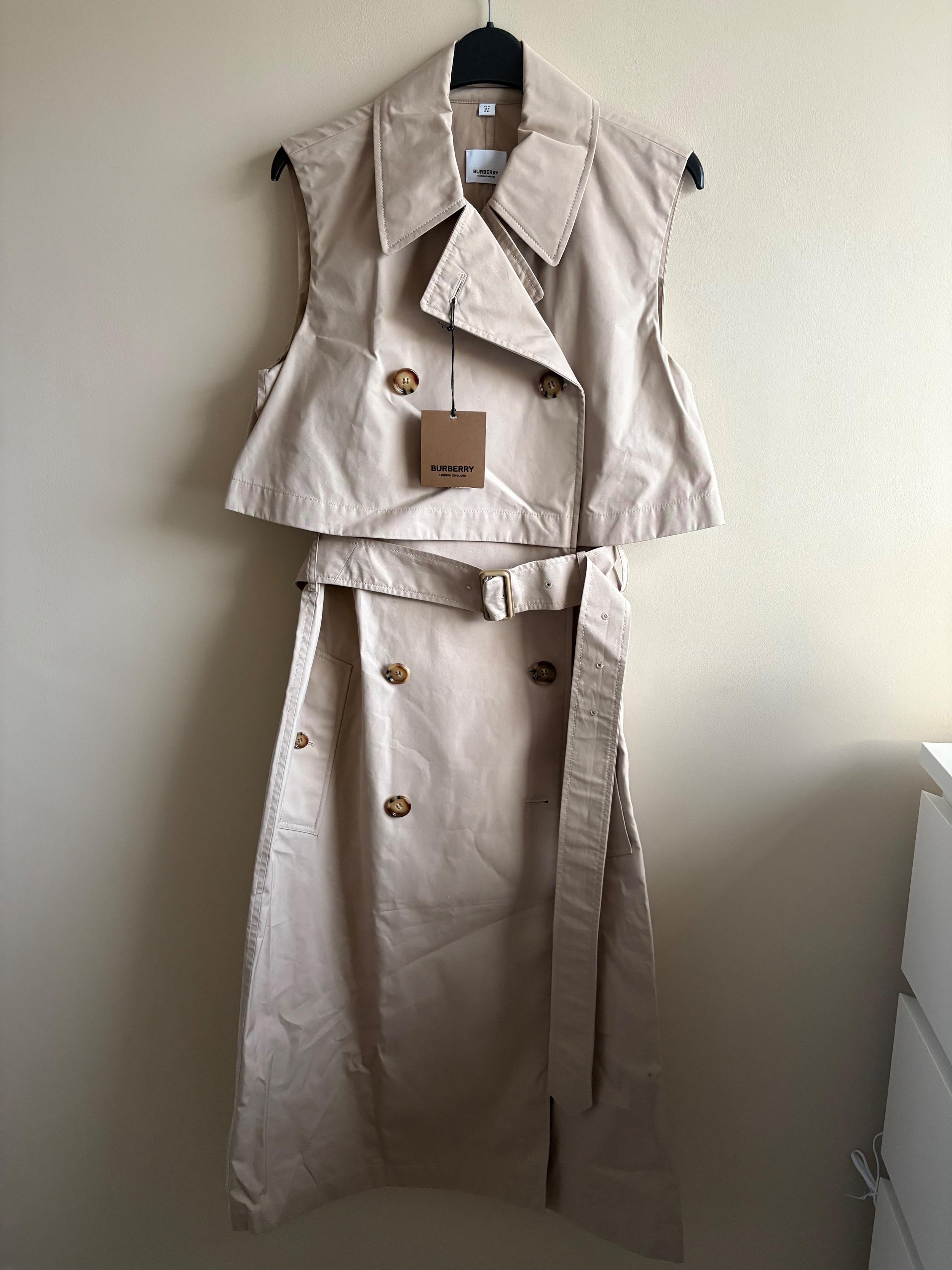 Burberry Beige Trenchcoat Dress