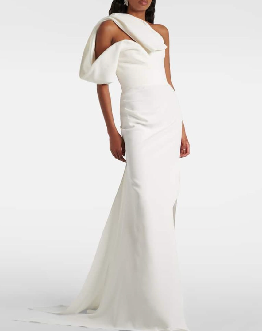 Maticevski White Darkness Gown