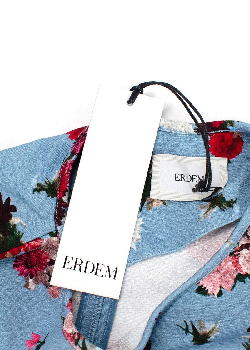 Erdem Essie Floral Ponte Dress
