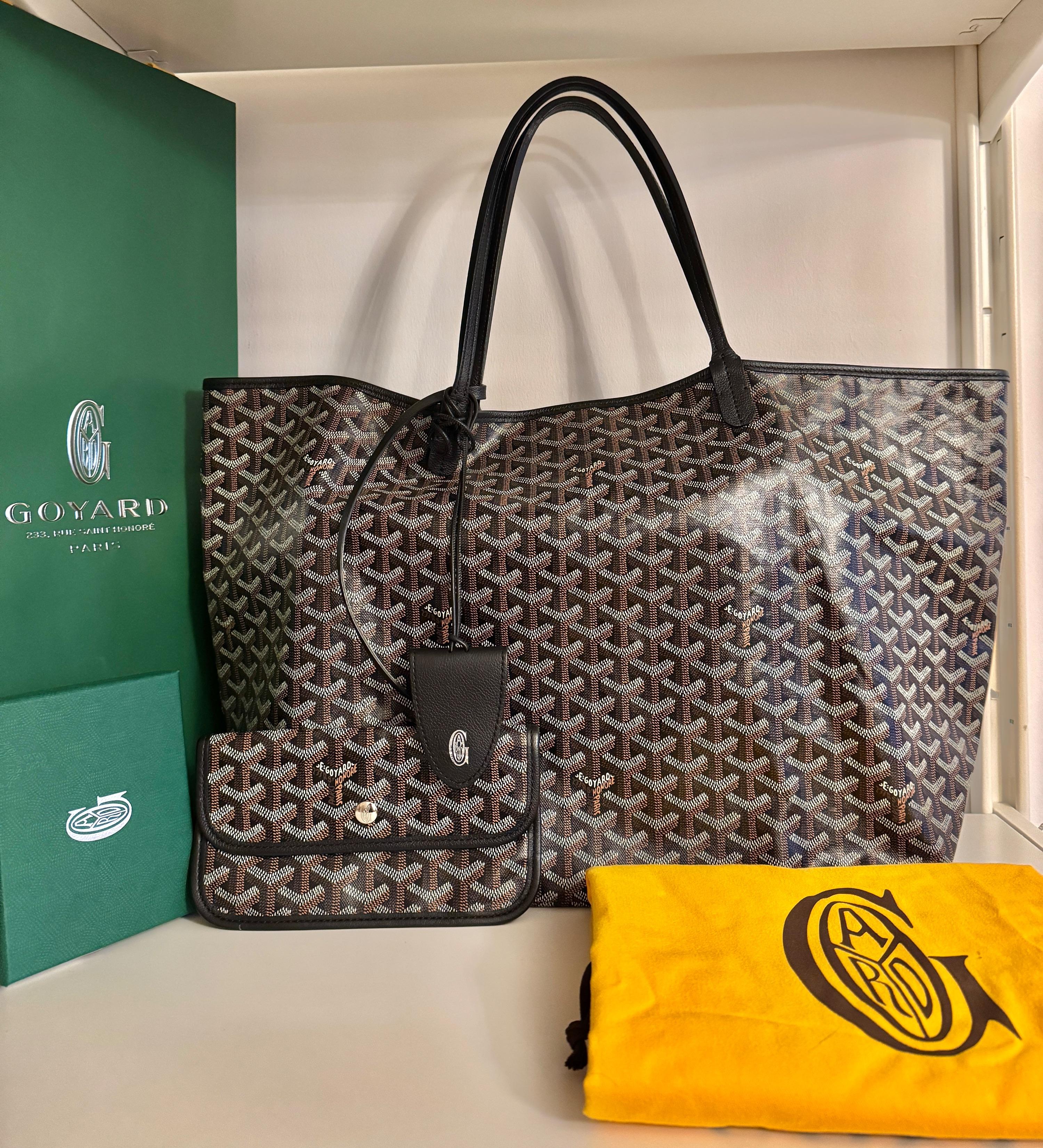 Coated Canvas Brown St Louis GM Tote Bag